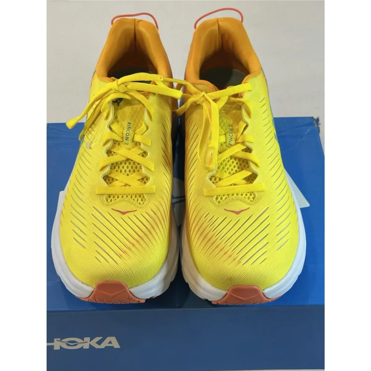 Hoka shoes - HOKA Rincon 3 - Rincon - 1119396 - Yellow, Orange, White 3