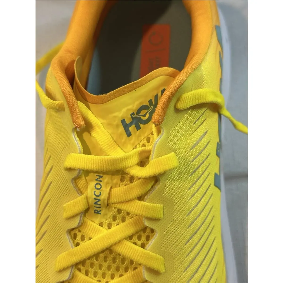 Hoka shoes - HOKA Rincon 3 - Rincon - 1119396 - Yellow, Orange, White 5