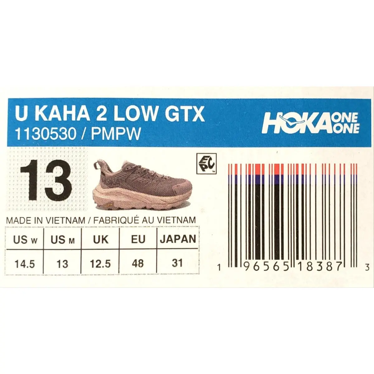 Hoka shoes - Hoka Kaha 2 Low GTX - 1130530 - Multicolor (UPC: 196565183873) 4