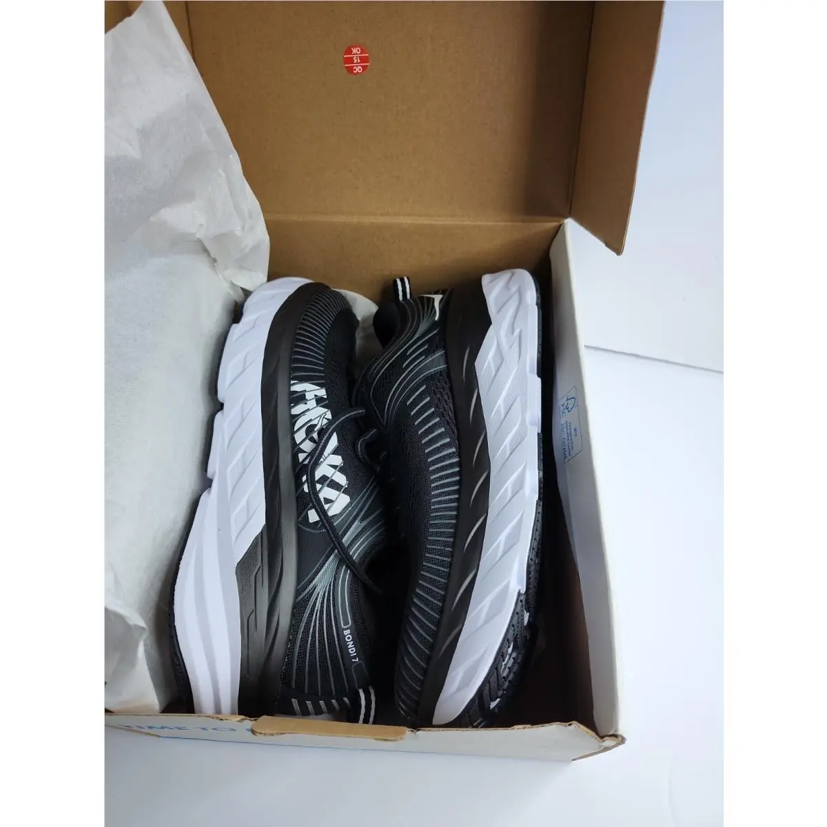 Hoka shoes - Hoka One One Bondi - One One Bondi - 1110519 - Black (UPC: 192410934164) 11