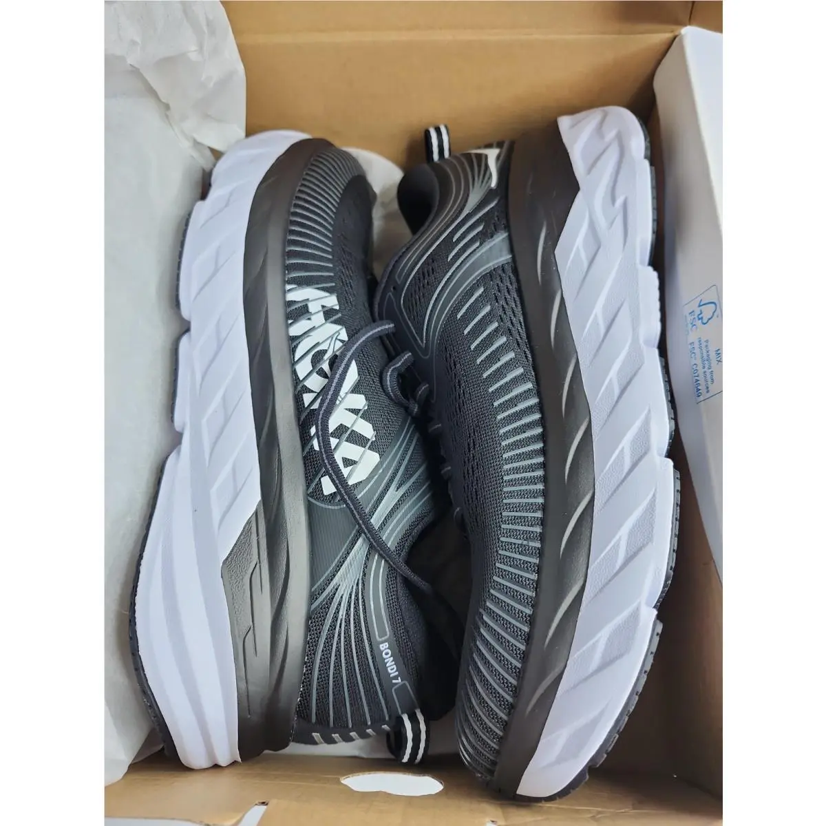 Hoka shoes - Hoka One One Bondi - One One Bondi - 1110519 - Black (UPC: 192410934164) 12