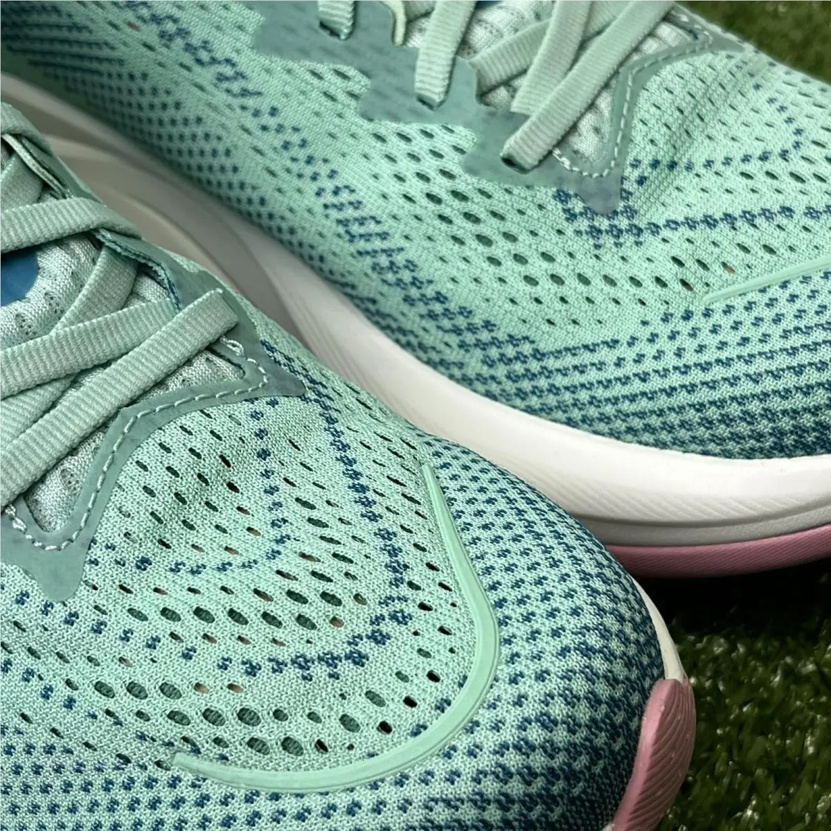 Hoka shoes - HOKA One One Rincon 4 - Jadeite Teal/Pink 5