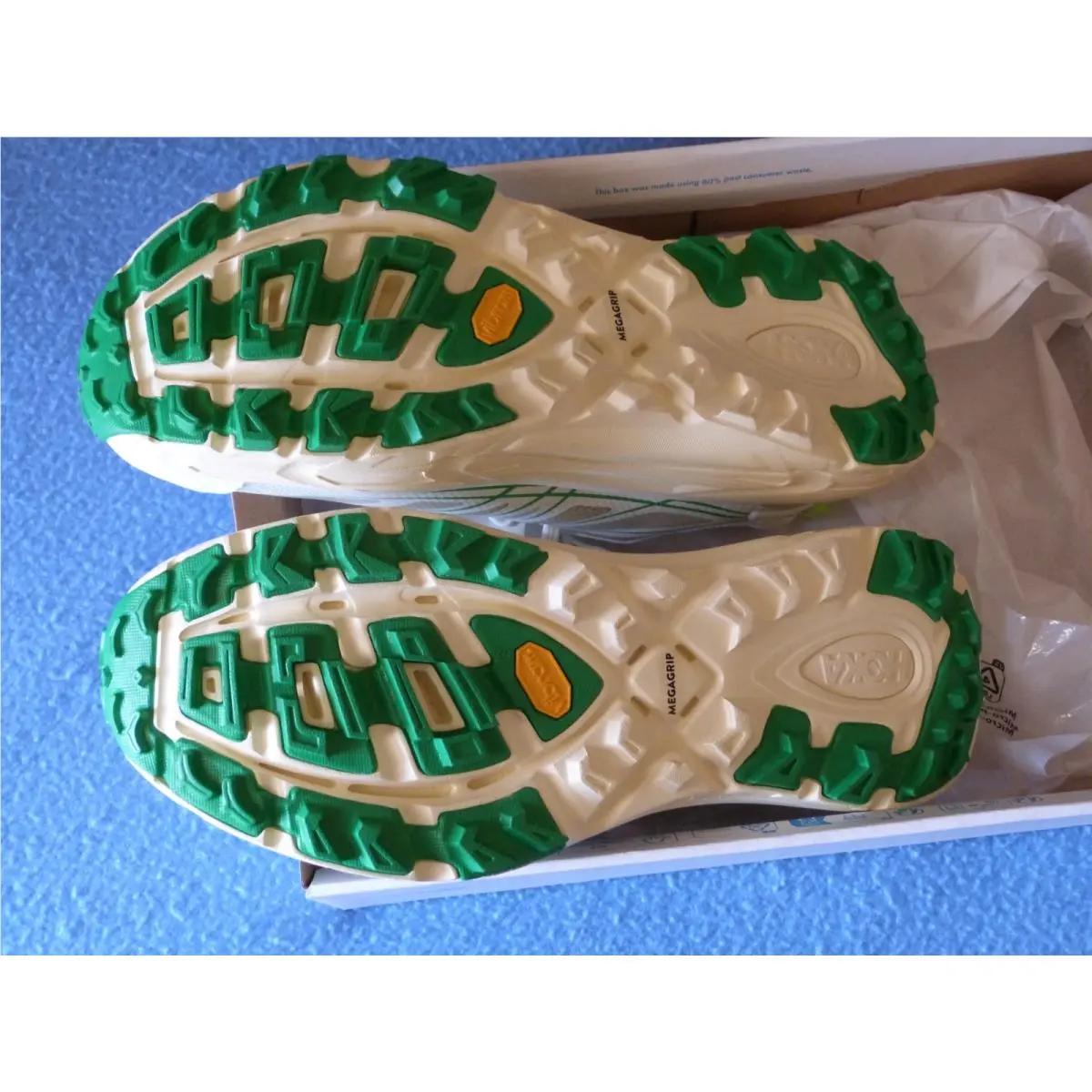 Hoka shoes - U Mafate Speed 2 - Mafate Speed - White with some green 9