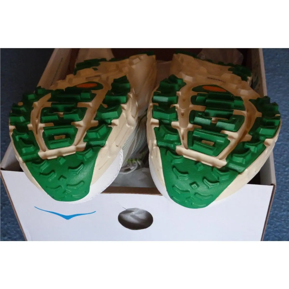 Hoka shoes - U Mafate Speed 2 - Mafate Speed - White with some green 10
