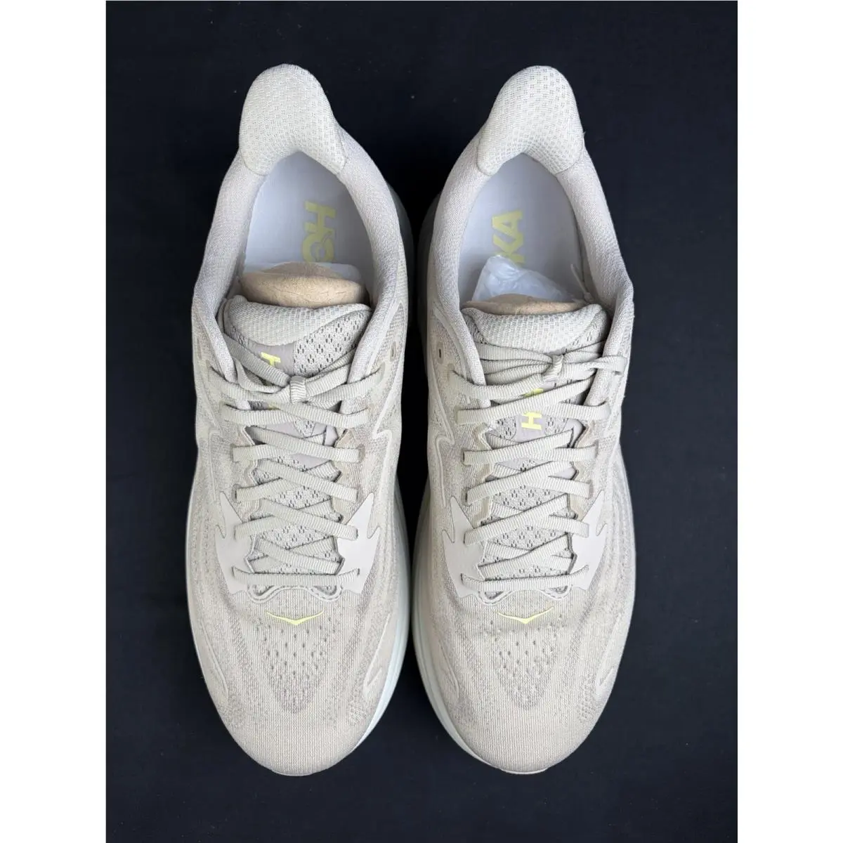 Hoka shoes - Hoka One One Clifton 10 Wide - 1162032-RNN - Beige / Raw Linen / Stone 4