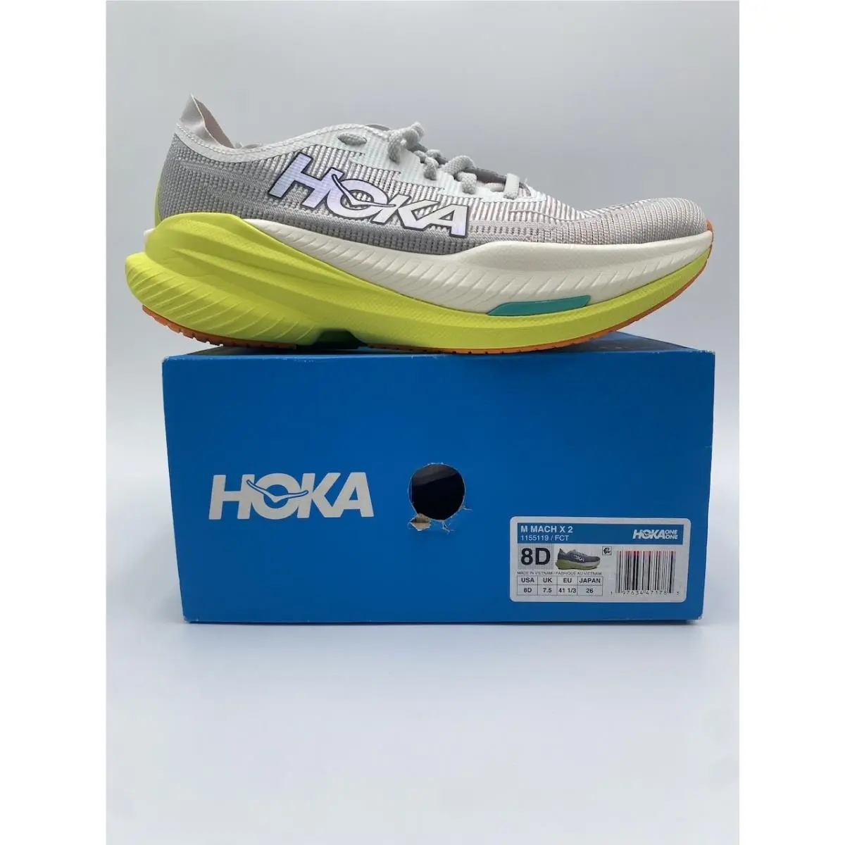 Hoka shoes - Hoka One One Mach X - Gray 9