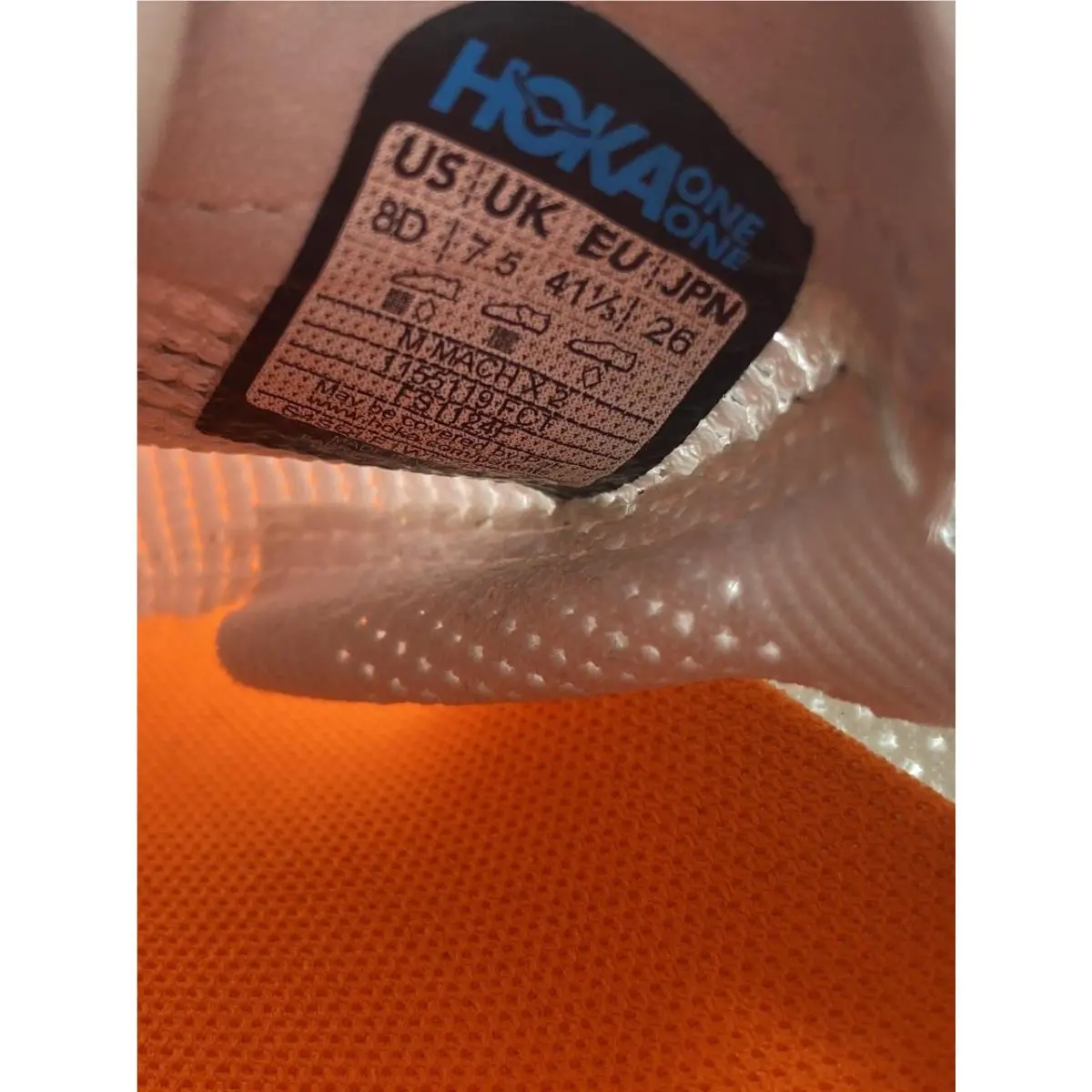 Hoka shoes - Hoka One One Mach X - Gray 8