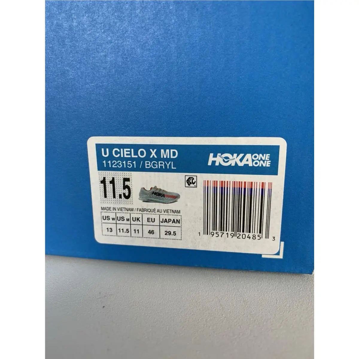 Hoka shoes - Hoka One One Cielo X - Blue 5