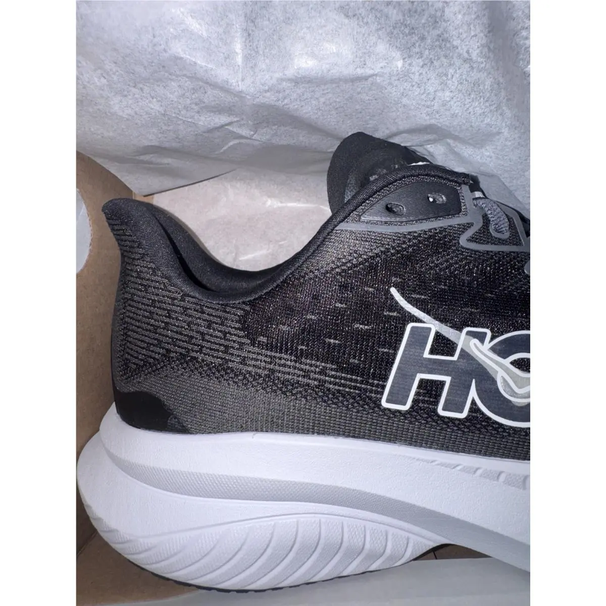 Hoka shoes - Hoka One One Mach 6 - 1147790 BWHT - Black White 2