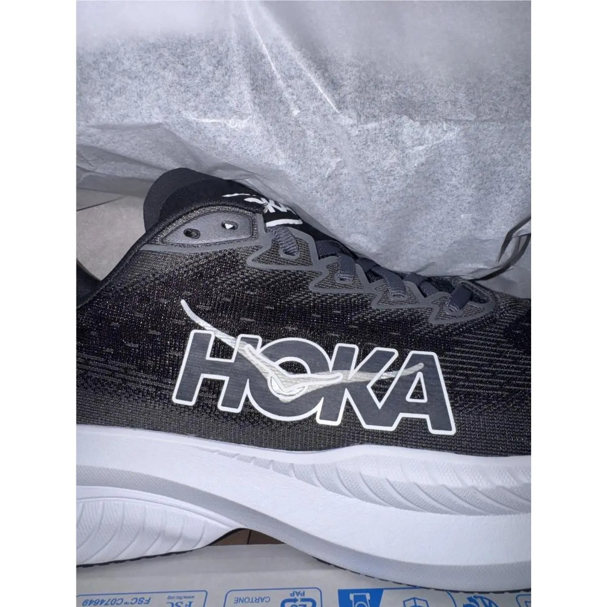Hoka shoes - Hoka One One Mach 6 - 1147790 BWHT - Black White 3