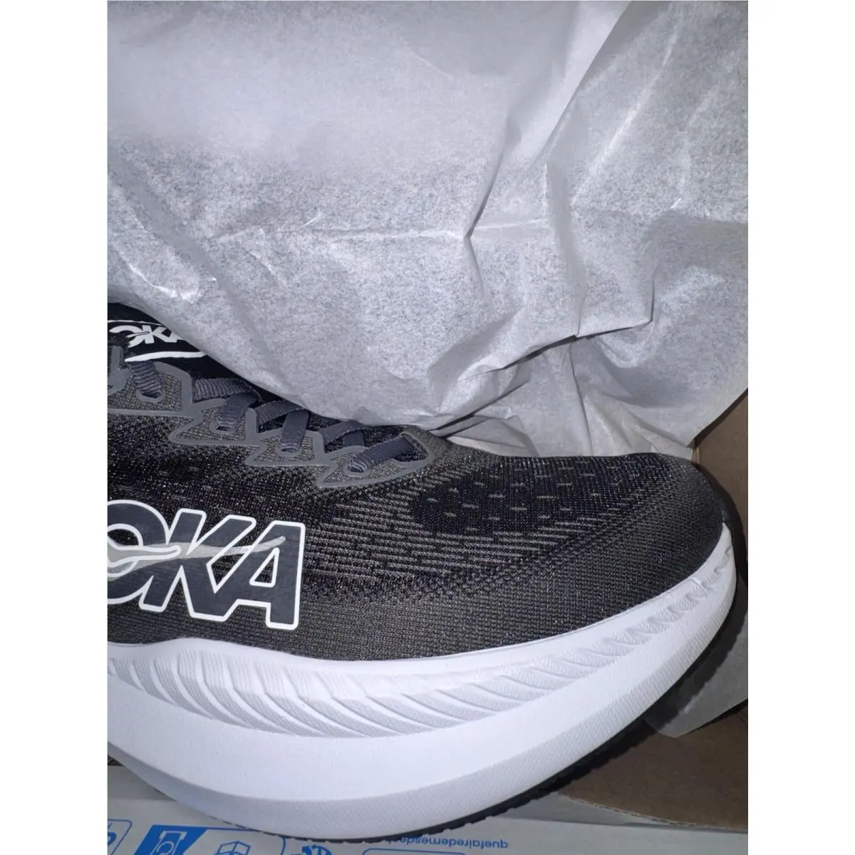 Hoka shoes - Hoka One One Mach 6 - 1147790 BWHT - Black White 4