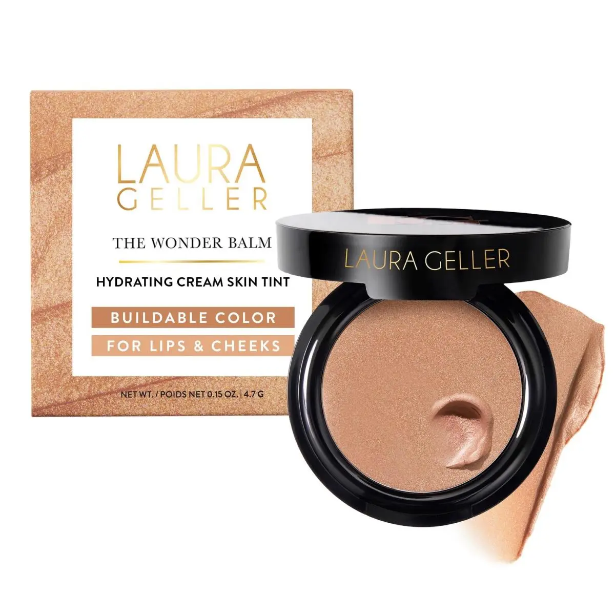 The Wonder Balm Cream Blush 1 Ounce Pack of 1 04 Honey Haze by Laura Geller