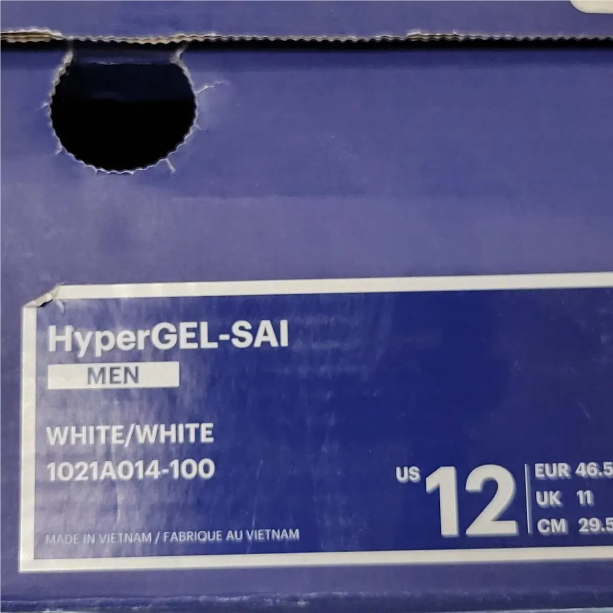 Asics shoes - ASICS HyperGEL-SAI - White 0