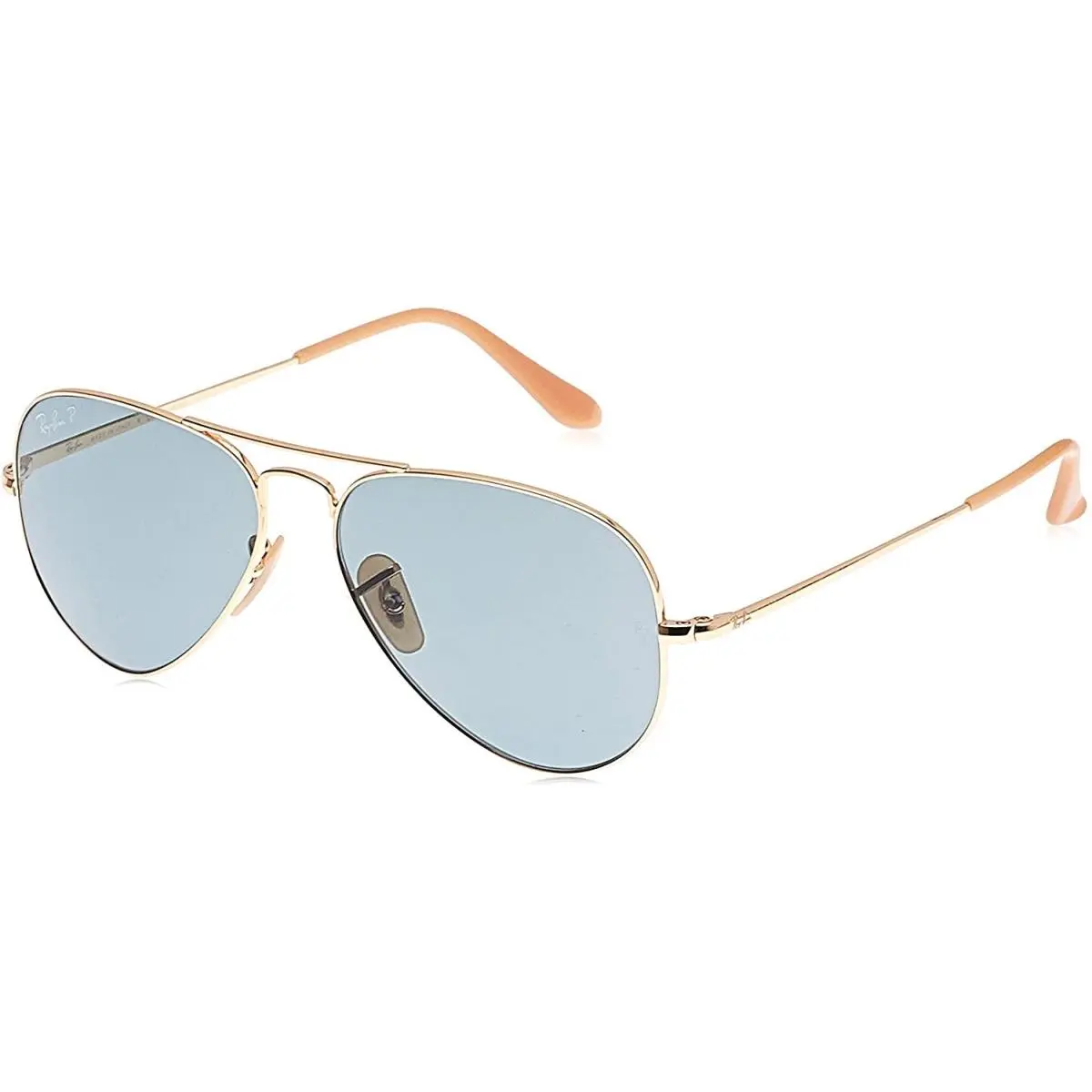 Ray-ban 0Rb3689 Aviator Metal Ii Pilot Sunglasses Polarized by Ray-Ban