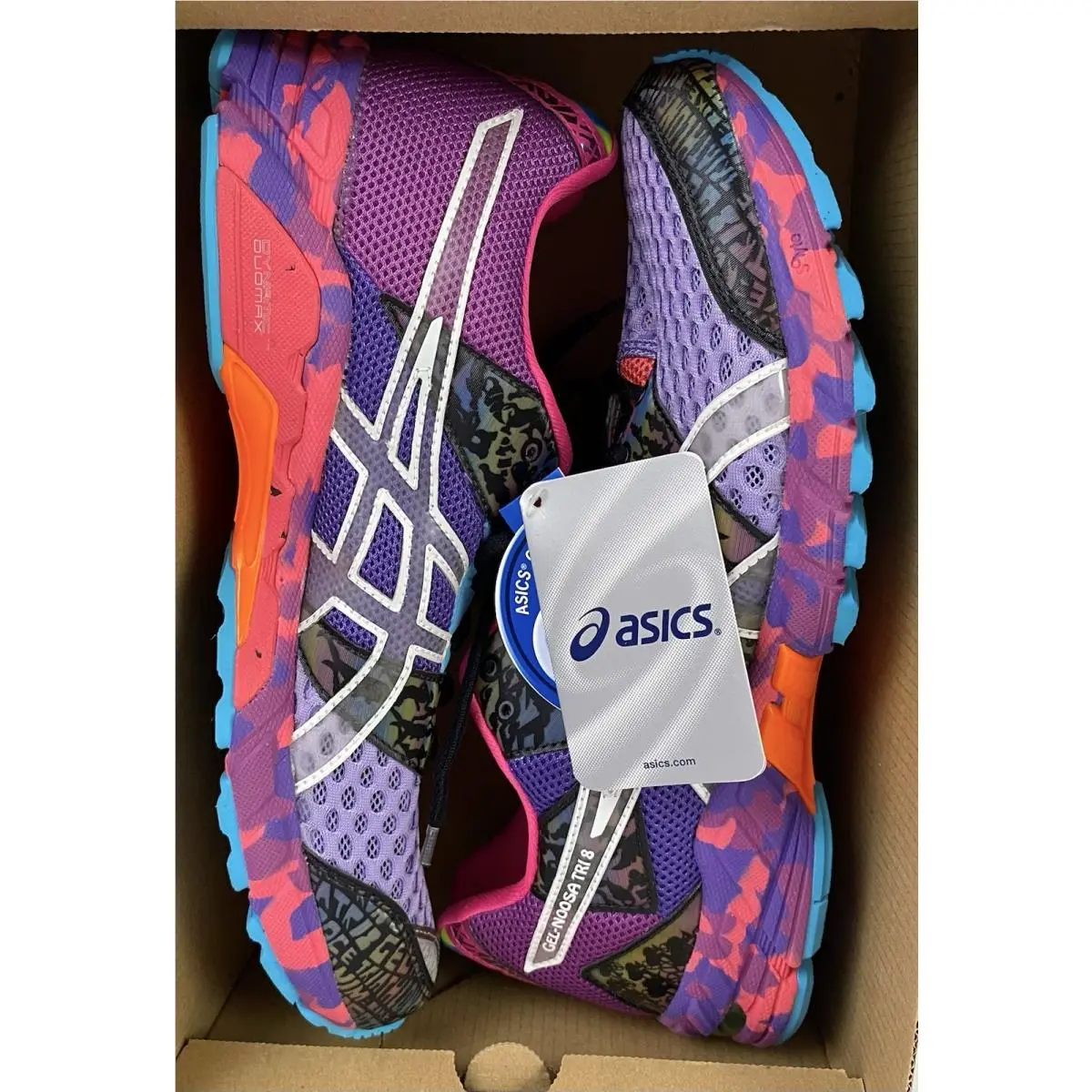 Asics shoes - Gel Noosa Tri 9 - Gel Noosa Tri - T458Q - Multicolor 12