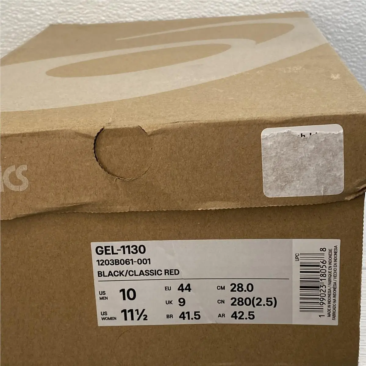 Asics shoes - Black (UPC: 199023180568) 9
