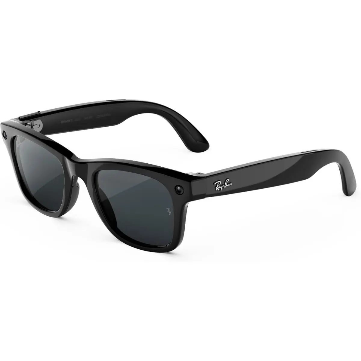 Meta Ray-ban Gen 3 Wayfarer Shiny Black Transitions Grey