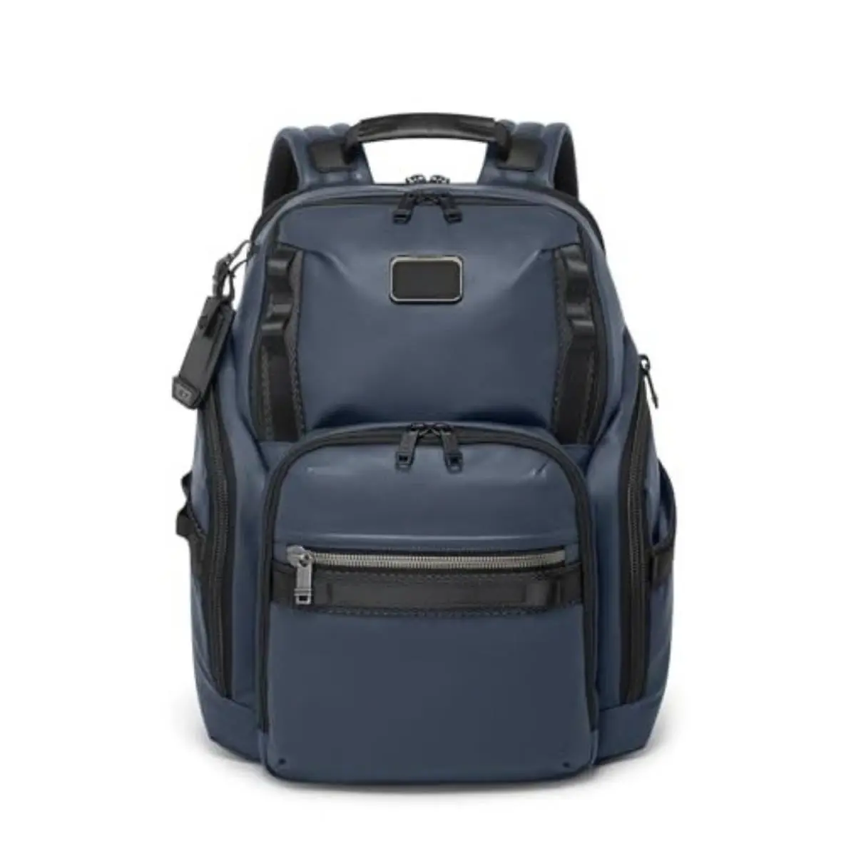 Tumi Alpha Bravo Search 156503-A758 Backpack Mens Navy Canvas Top Handle GBO4082