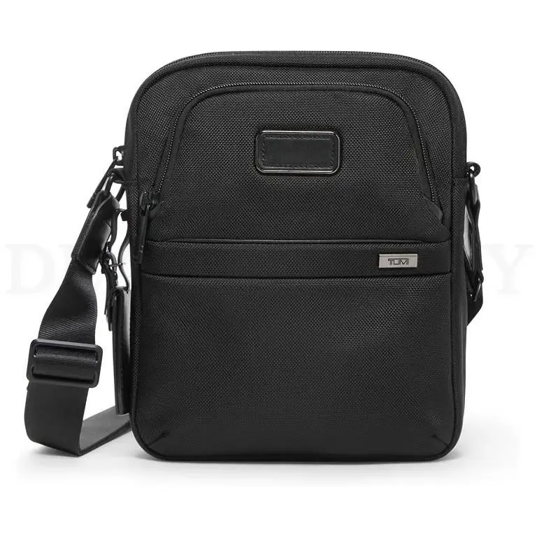Tumi Alpha Medium Crossbody Bag For Business and Travel Black