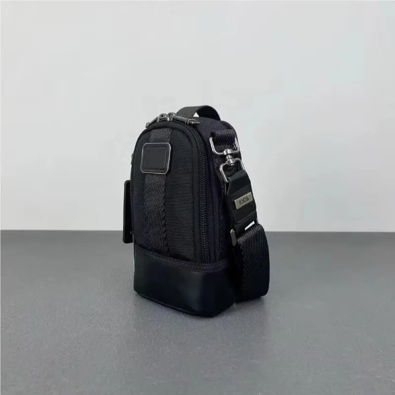 Tumi Fremont Rogers 8 Crossbody Bag Black Ballistic Nylon