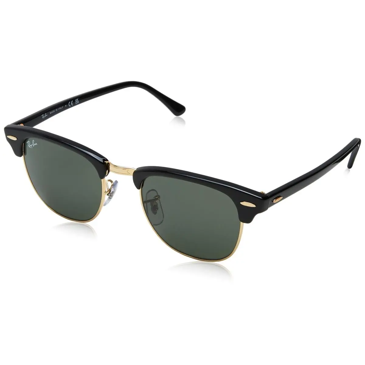 Ray-ban RB 3016 W0365 49/00 Black / Gold Frame Sunglasses by Ray-Ban