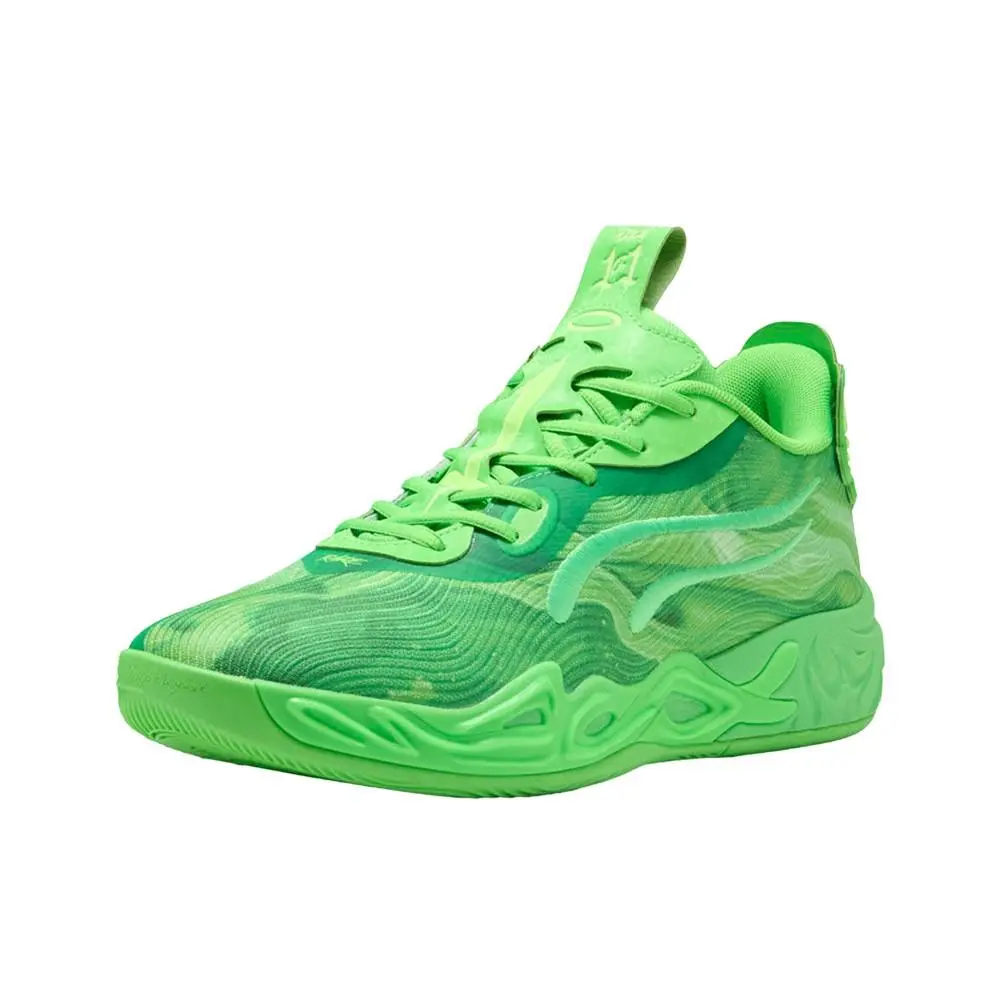 Puma shoes - PUMA  X Lamelo Ball Mb.04 Lo Team Basketball - 31217404 - Green 0