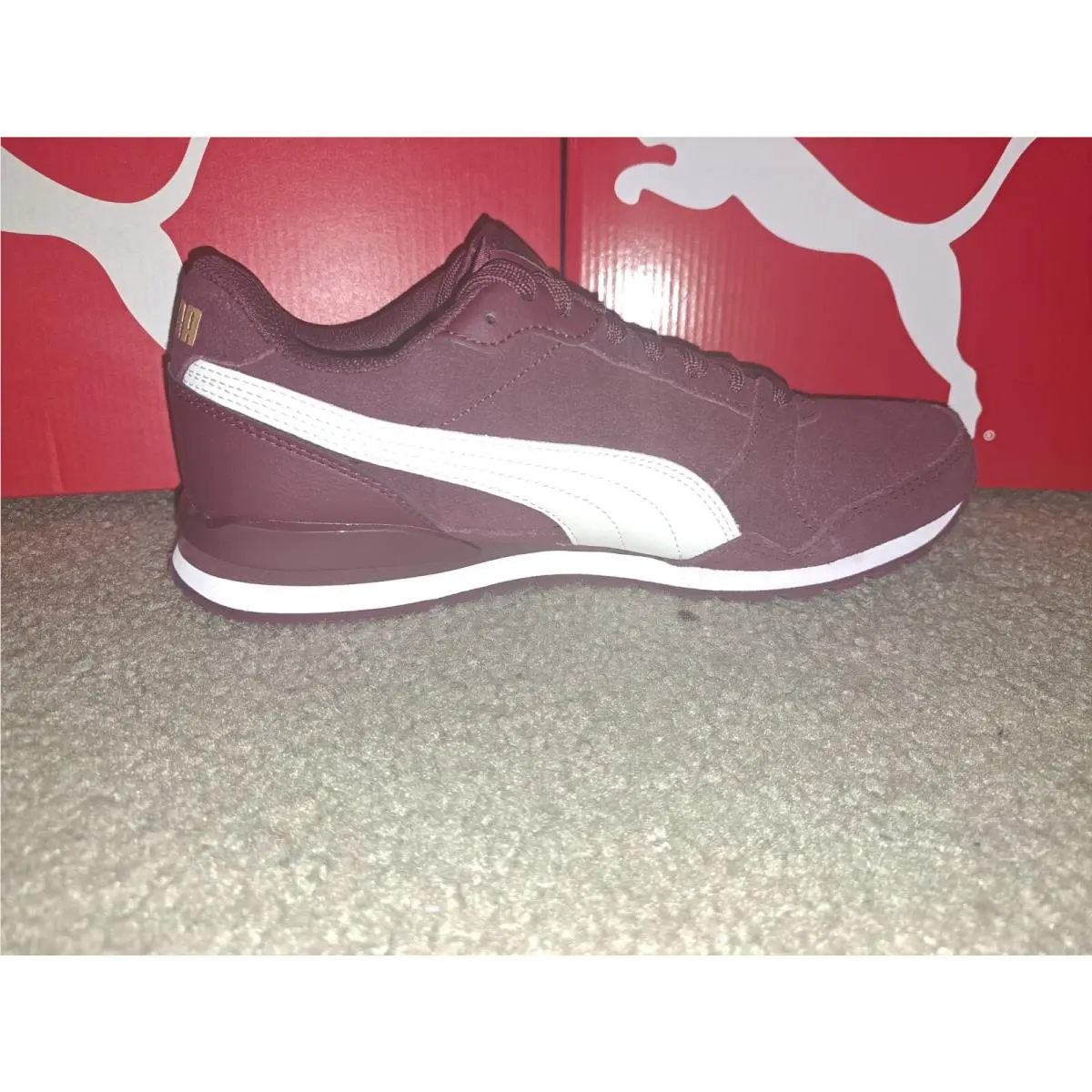Puma shoes - PUMA ST Runner - Runner - 387646-03 - AUBERGINE 10