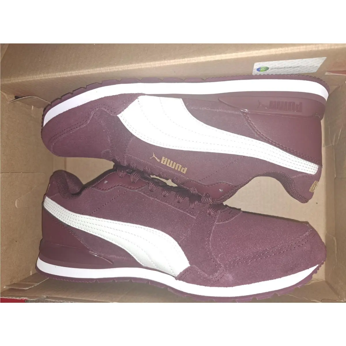 Puma shoes - PUMA ST Runner - Runner - 387646-03 - AUBERGINE 0