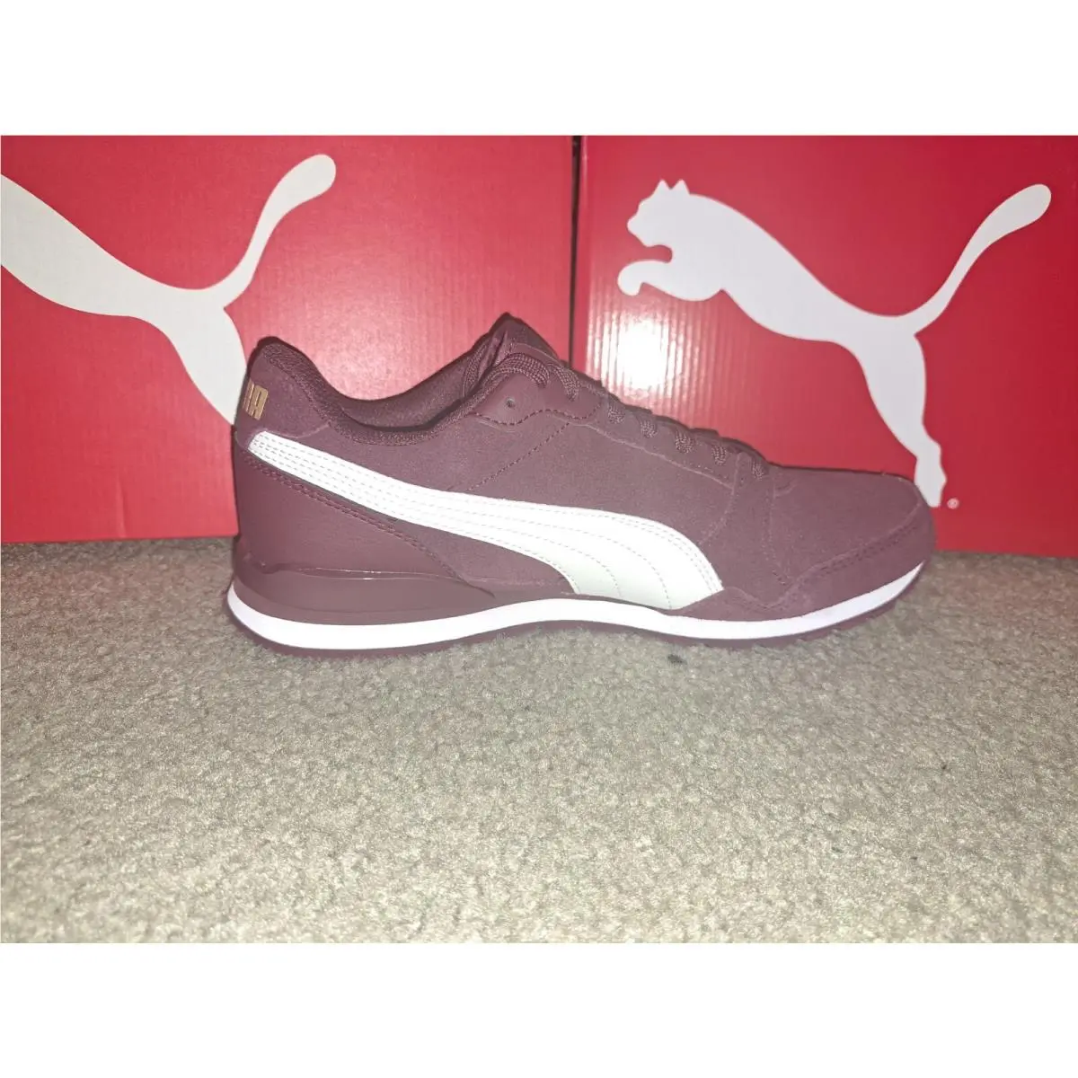 Puma shoes - PUMA ST Runner - Runner - 387646-03 - AUBERGINE 6