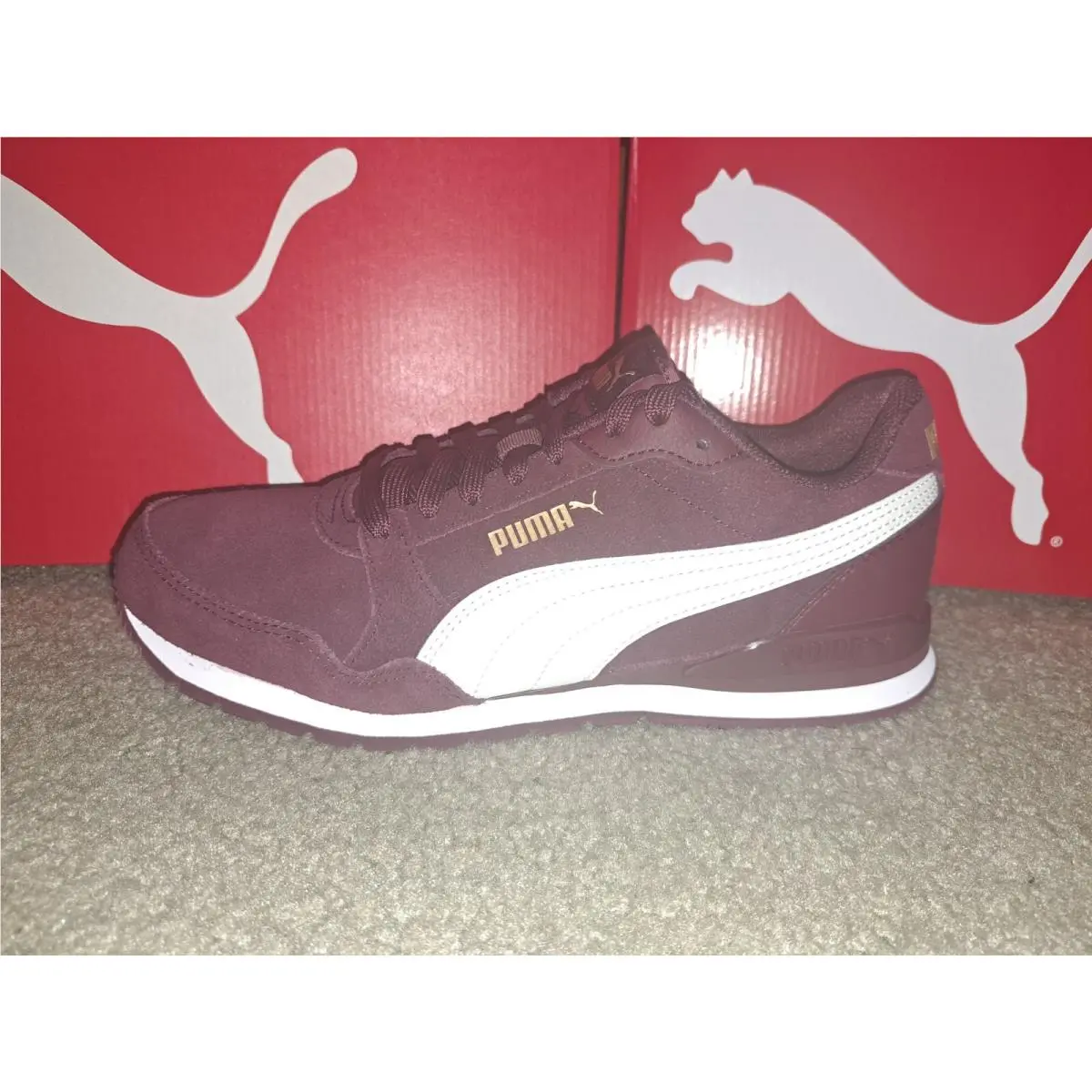 Puma shoes - PUMA ST Runner - Runner - 387646-03 - AUBERGINE 7