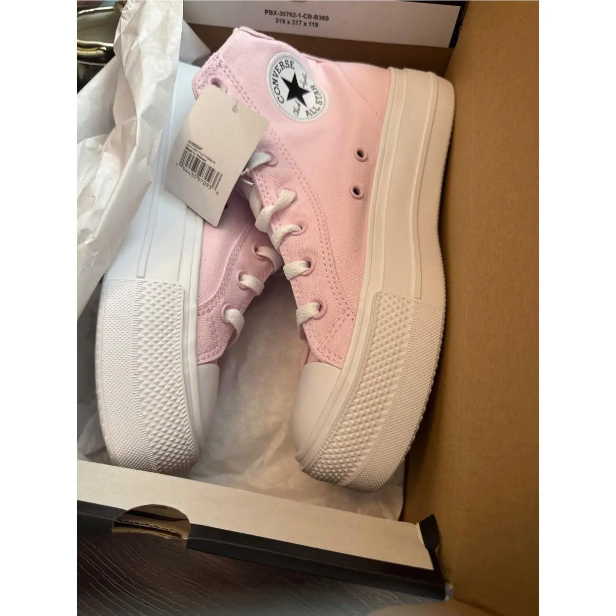 Converse shoes - Converse Chuck Taylor All Star Day One Platform Hi - Pink 0