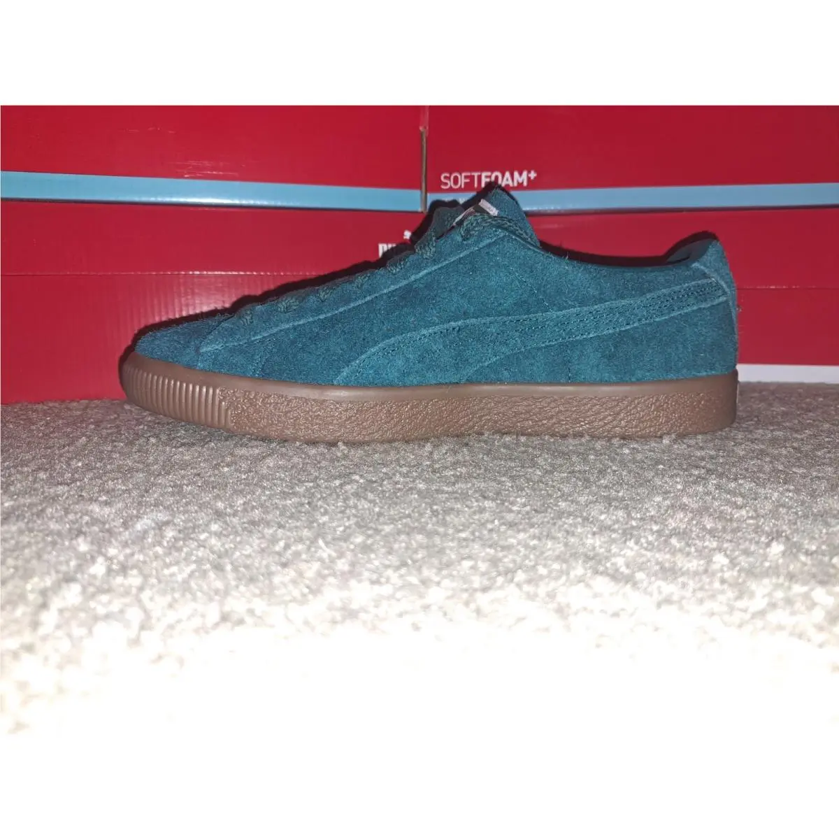 Puma shoes - PUMA Suede - Suede - Green 10