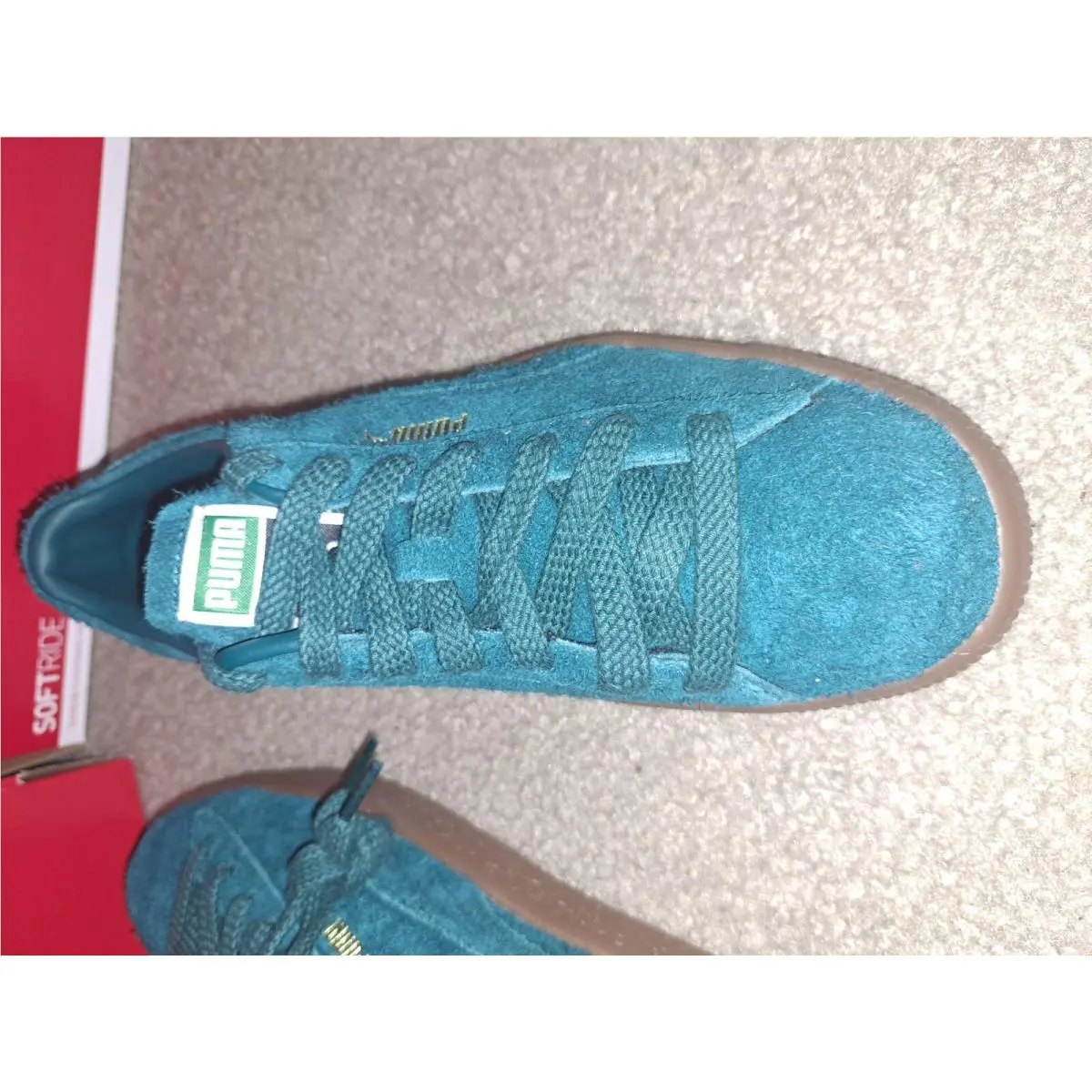 Puma shoes - PUMA Suede - Suede - Green 5