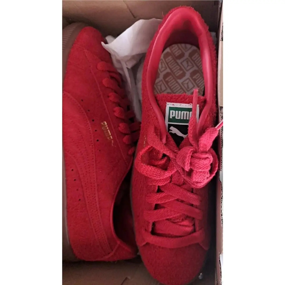 Puma shoes - PUMA Suede - Suede - 380820-01 - Red 10