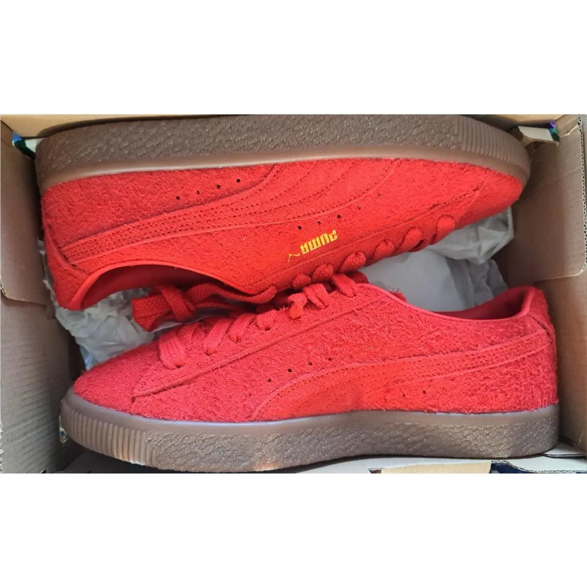 Puma shoes - PUMA Suede - Suede - 380820-01 - Red 0