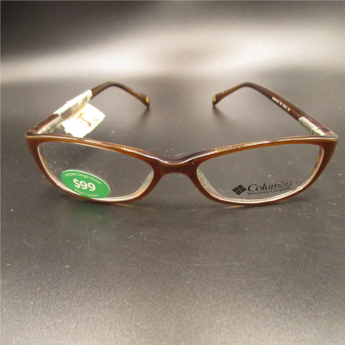Medina 400 C02 Brown Cat Eye Full Rim Eyeglass Frames 50-15-135 Womens by Columbia