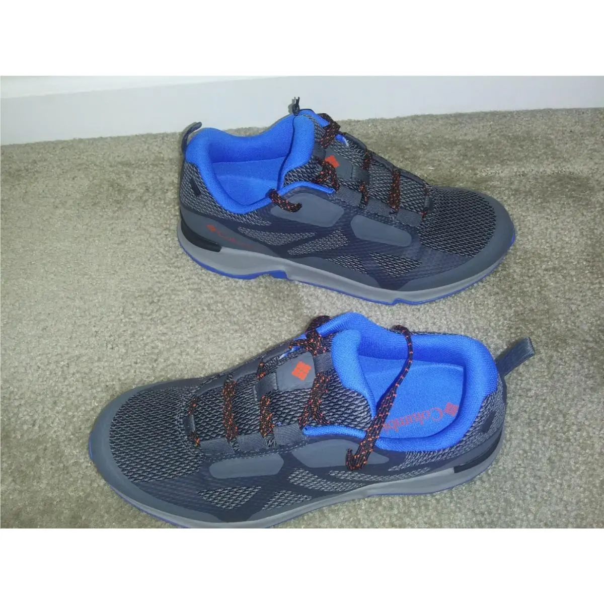 Columbia shoes - Columbia Vitesse Outdry - Vitesse Outdry - BM0077-100 - grey & blue 2