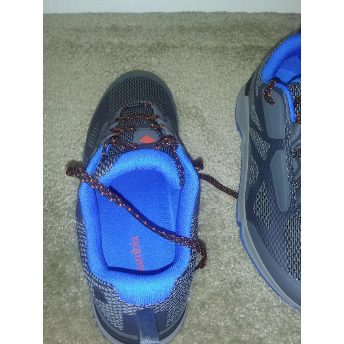 Columbia shoes - Columbia Vitesse Outdry - Vitesse Outdry - BM0077-100 - grey & blue 3