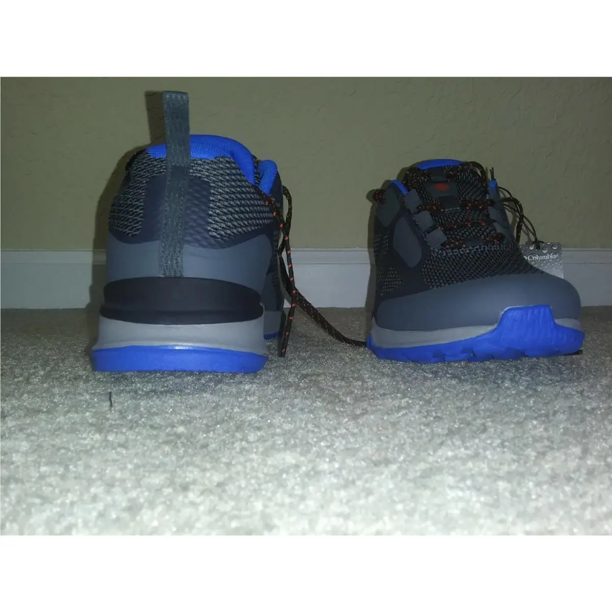 Columbia shoes - Columbia Vitesse Outdry - Vitesse Outdry - BM0077-100 - grey & blue 5