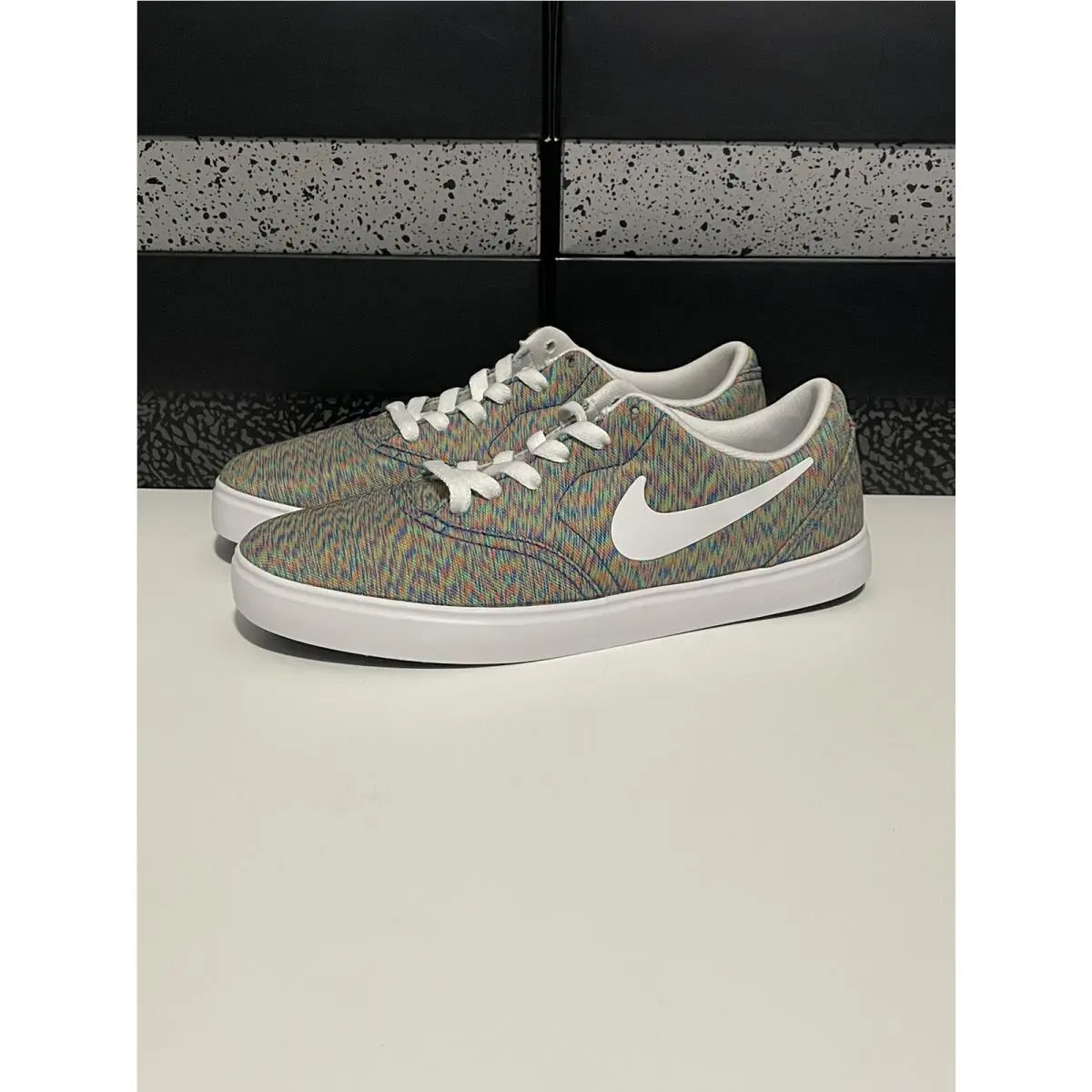 Nike shoes - Nike SB Check PRM (GS) - AO2983-900 - Multi-Color/White-Black 7