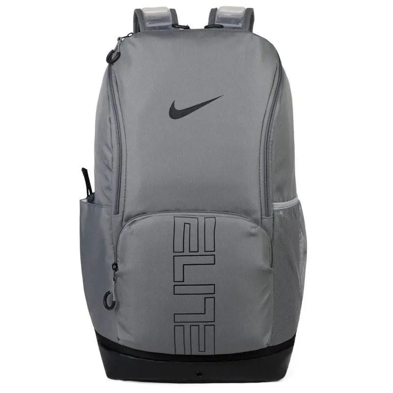 Varsity Elite Backpack Black and Metallic Silver HM9965-010 32L Grey by Nike
