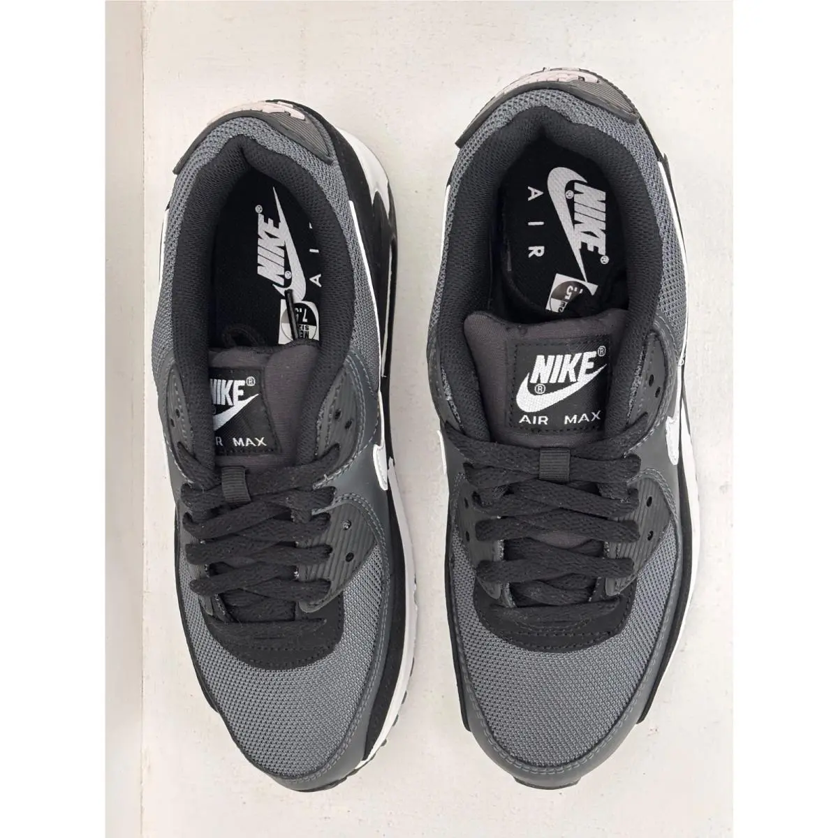 Nike shoes - Nike Air Max 90 - Air Max - CN8490-002 - Grey/White-Dark Smoke Grey 32