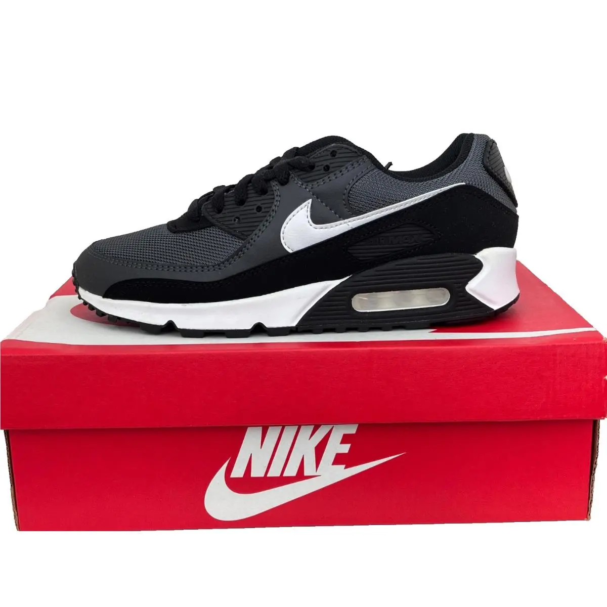 Nike shoes - Nike Air Max 90 - Air Max - CN8490-002 - Grey/White-Dark Smoke Grey 17