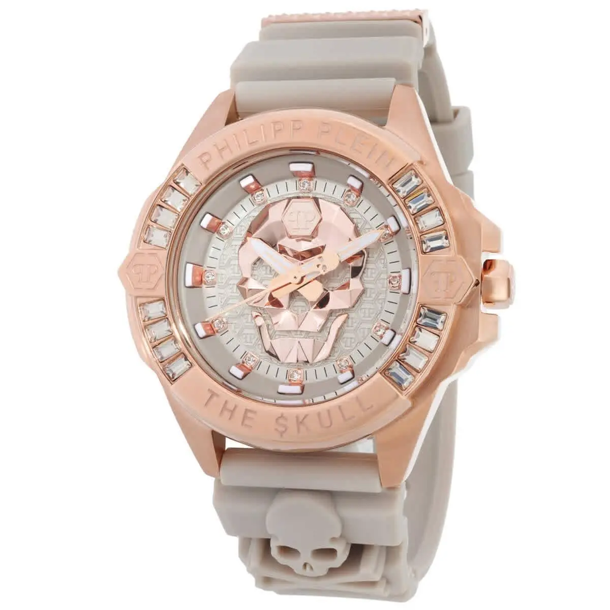 PWNAA1323 The Skull Beige Dial 41 mm Wrist Watch by Philipp Plein