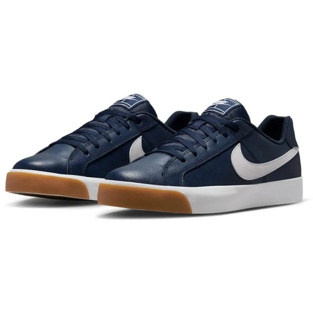Nike shoes - Nike Court Royale - Court Royale - BQ4222 401 - Obsidian White Gum Brown, Manufacturer: Obsidian Navy White Gum 4