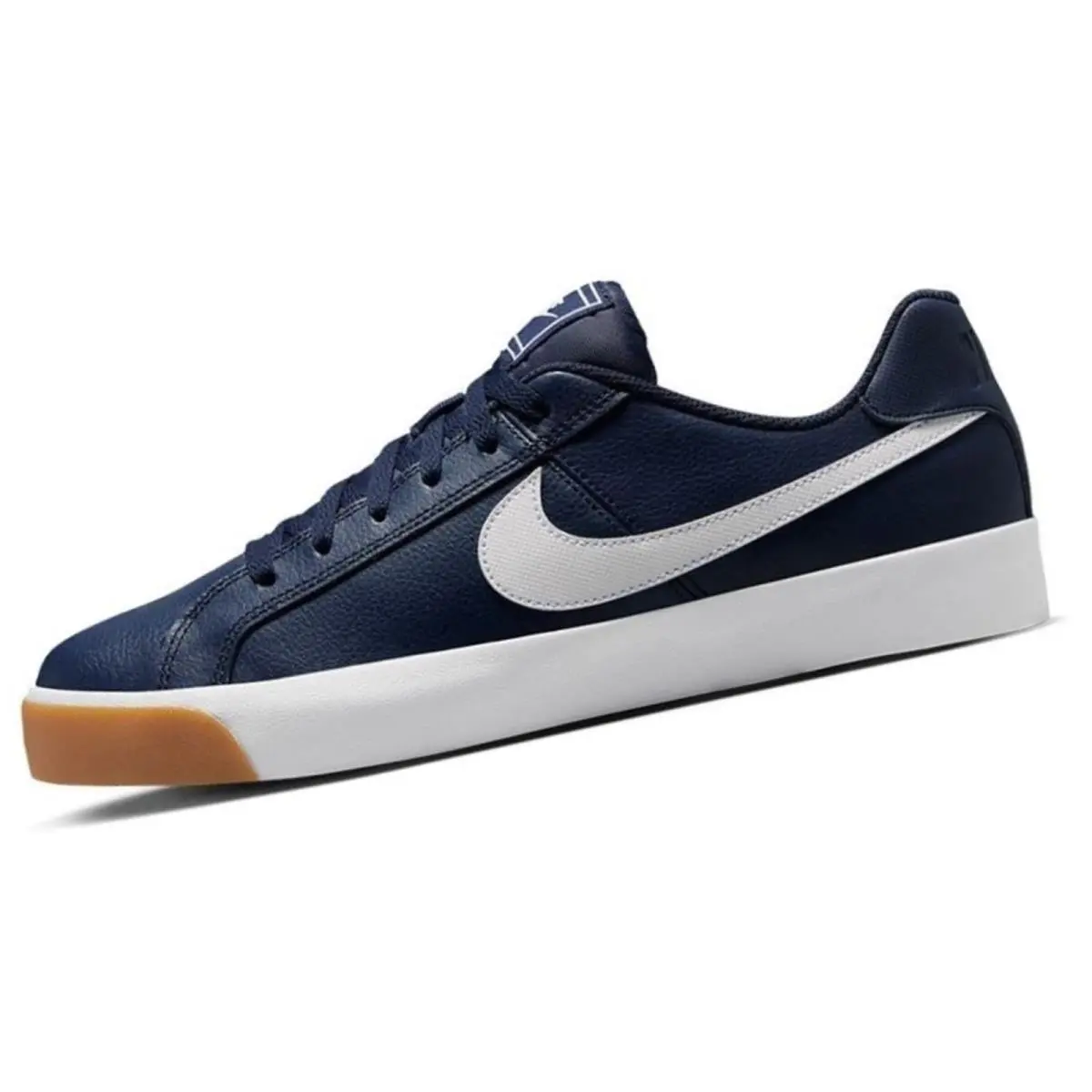 Nike shoes - Nike Court Royale - Court Royale - BQ4222 401 - Obsidian White Gum Brown, Manufacturer: Obsidian Navy White Gum 6