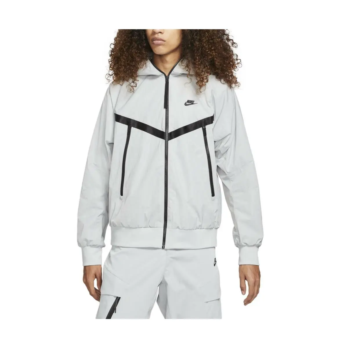 Nike clothing - Windrunner - Windrunner - Light Smoke Grey/Black/Black 5