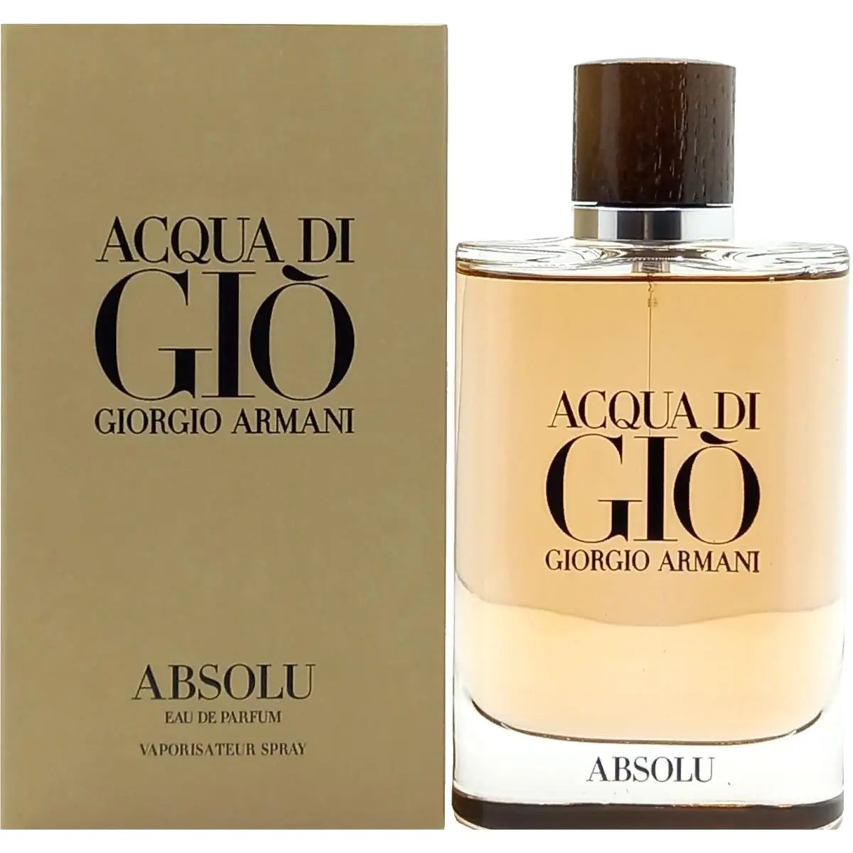 Acqua DI Gio Absolu Eau DE Parfum Spray For Men 4.2 Oz / 125 ml by Giorgio Armani