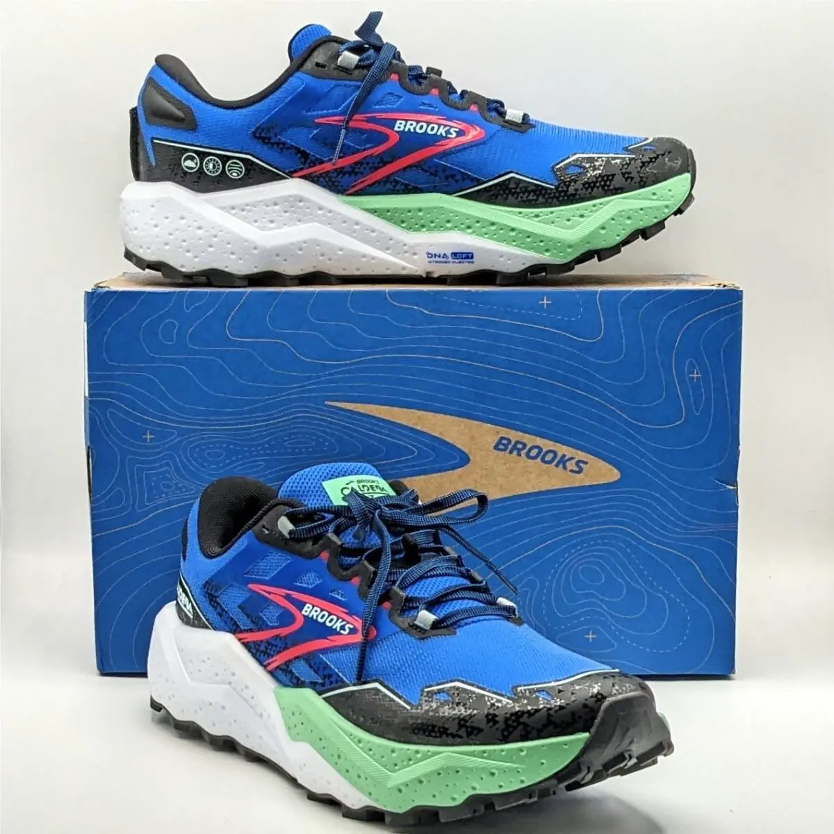 Brooks shoes - Brooks Caldera 7 - Caldera - 110415 - Blue 21