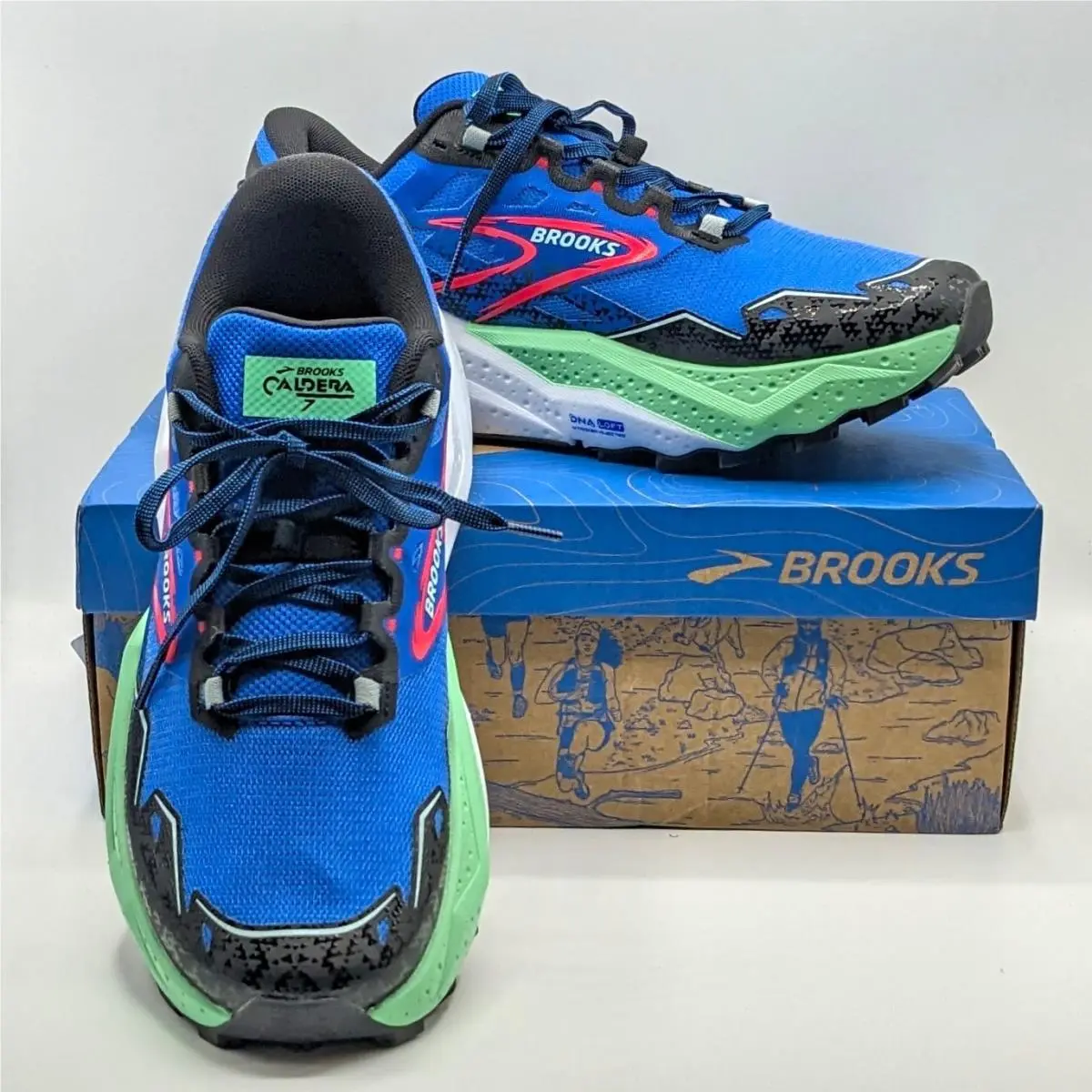 Brooks shoes - Brooks Caldera 7 - Caldera - 110415 - Blue 25